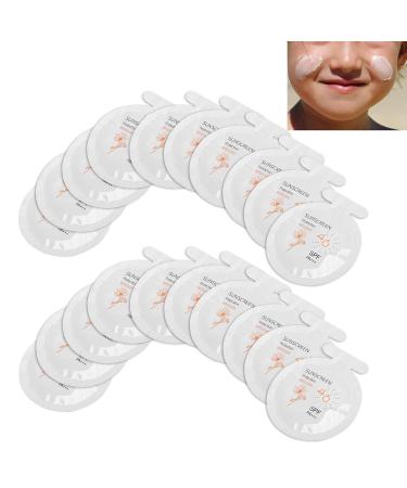 20 Bags 3ml SPF46+ Sunscreen Multi-Pack for Men, Women, and Kids - Non-Greasy, Water Resistant, Hydrating Mineral Sunscreen - Sport Sunscreen Travel Packets - Buy Online on GoSupps.com