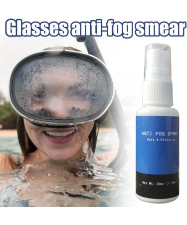 Glasses Cleaner Anti Fog - Eyeglass Defoggers | Eyeglass Cleaning Spray 30ML Antifogging Glass Cleaning Spray for Eye Glasses Sunglasses  - Buy Online on GoSupps.com