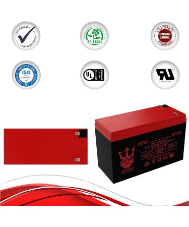 Neptune NT1270 12V 7Ah Replacement SLA Battery - Ideal for Solex BD127 & SB1270 Alarm Backup | International Shipping - Buy Online on GoSupps.com