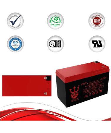 Neptune Brand Replacement Battery for ExpertPower 12V 7 Amp EXP1270 - High-Quality Rechargeable Lead Acid Battery for Reliable Power - Buy Online on GoSupps.com