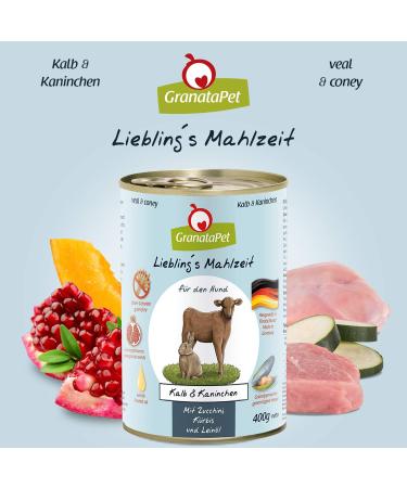 Granapet Liebling's Meal Multipack 3 - Grain-Free Wet Dog Food (6 x 400g) | High Meat & Quality Oils - Premium Trials - Buy Online on GoSupps.com