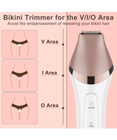 Solimpia 6-in-1 Electric Lady Shaver & Epilator for Women - Wet/Dry Hair Removal with LED Light - Ideal for Face, Legs, Underarms & Bikini Area - Buy Online on GoSupps.com