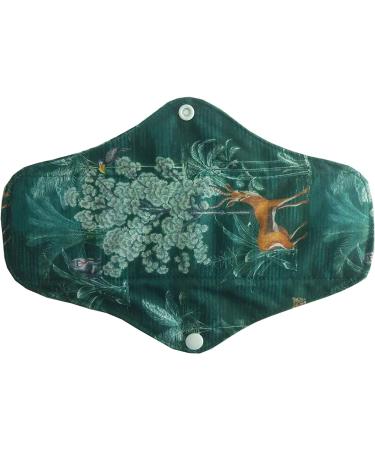 10PCS 10 Inch Charcoal Bamboo Cloth Menstrual Pads + Wet Bag | Reusable & Washable | NCM-M10-01 - Buy Online on GoSupps.com