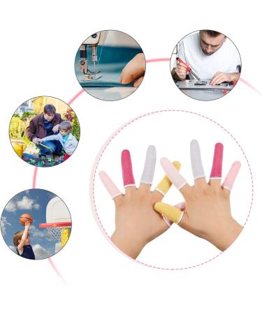 100 Mixed Color Medium Finger Cots | Breathable Finger Protector Caps for Eczema & Calluses | Sweat Absorbent Fingertips Sleeves | Wear Prevention for Bruises | Slip Anal Medicine - Buy Online on GoSupps.com