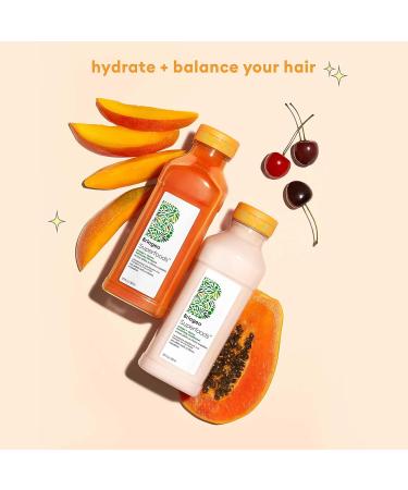 Briogeo Superfoods Mango + Cherry Oil Control Shampoo - Vegan & Paraben-Free | 12.5 oz - Balance Oil & Replenish Dull Hair - Buy Online on GoSupps.com