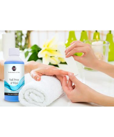 JND Nail Prep & Gel Polish Wipe Sticky Residue Remover Cleaner UVLED Gel Polish Preparation (Sanitises Nail Plate) and Finisher (Removes Tacky Layer) - Buy Online on GoSupps.com