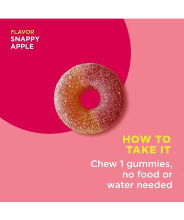 OLLY Apple Cider Vinegar Metabolism Gummy Rings with Vitamin B12 & Chromium - 30 Count - Buy Online on GoSupps.com