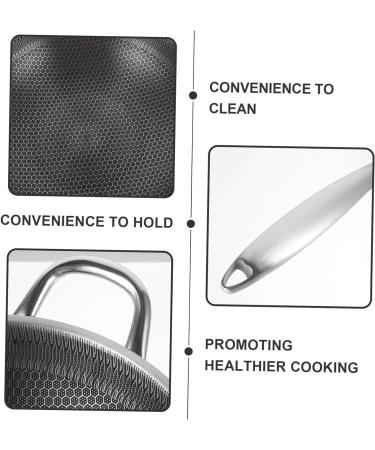 OUNONA Honeycomb Wok Non Stick Cooking Utensils Griddle Baking Pans Roasting Pan Non Stick Fry Pan Work on Induction Stove Wok Non Stick Wok Stainless Steel Handle Chinese Style - Buy Online on GoSupps.com