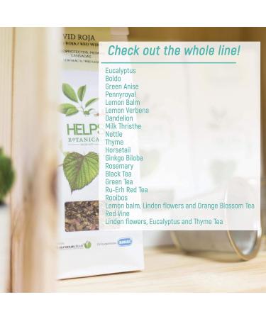 HELPS PHARMADUS BOTANICALS HELPS INFUSIONS - Boldo Infusion with Digestive and Liver-Protecting Properties. Detox Boldo Tea Leaves. 50-gram Loose Leaf Bag. Pack of 6 - Buy Online on GoSupps.com