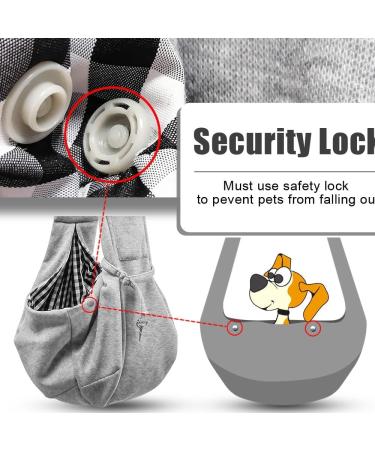 Tomkas Little Dog Cat Summit Travel Bag - Gray M Unadjustable Strap | Outdoor Puppy Carrier - International Shipping Available - Buy Online on GoSupps.com