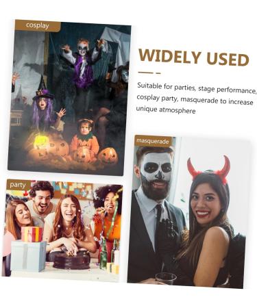 Buy COOPHYA Grandfather Costume Glasses & Accessories - Self-Adhesive Eyebrows False Beard Gray Mustache for Adults | Funny Grandpa Costume - Buy Online on GoSupps.com