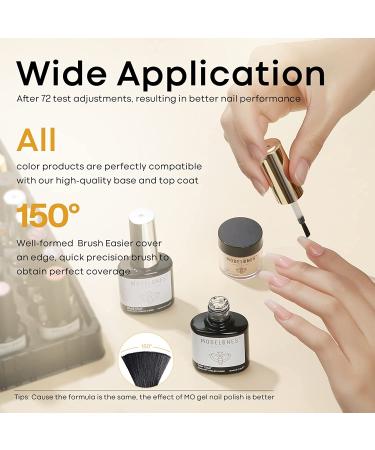 Modelones 15ml Gel Base and Top Coat Set with Cuticle Oil - Nail Treatment Trio - Buy Online on GoSupps.com