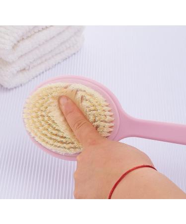 RONCHEN Soft Bristle Shower Brush with Long Handle - Premium Bath Body Cleansing Brush for Men and Women (15 inches, Blue) - Buy Online on GoSupps.com