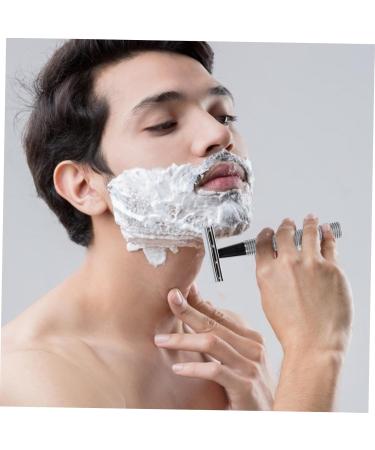 FOMIYES Vintage Beard Shaver & Eyebrow Trimmer for Men - 1 Set Aluminum Face Shaver & Beard Cutter - Buy Online on GoSupps.com