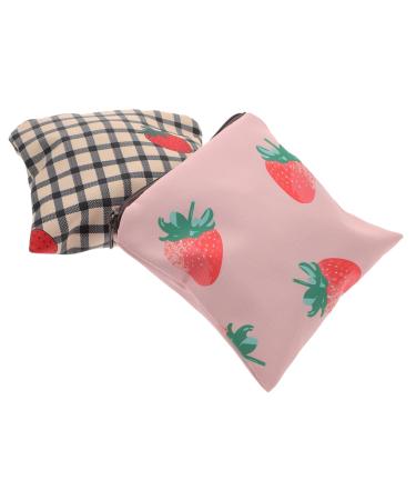 Gogogmy 2 pieces of women bands Storage Pocket Tampon Organizer Women Bitches Bag Multifunctional Small Pocket Small Period Pocket Adorable Perioda Pasch Menstrual Pad 13x13cm