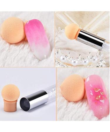 MWOOT Nail Art Brush Kit - 6-Piece Ombre & Double-Sided Accessories Set for Gel Nails & Stamping | International Shipping - Buy Online on GoSupps.com