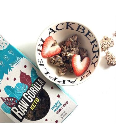Raw Gorilla Keto Mighty Muesli Chocolate Chip - Buy Online on GoSupps.com