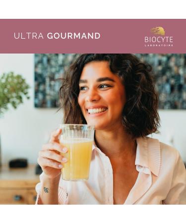 BIOCYTE Collagen Boost Vegan - Mango Flavor - Food Supplement Skin Density and Firmness Anti-Wrinkle - Pea Protein Amino Acids Hyaluronic Acid Vitamin C - 260 g - 28 days - Buy Online on GoSupps.com