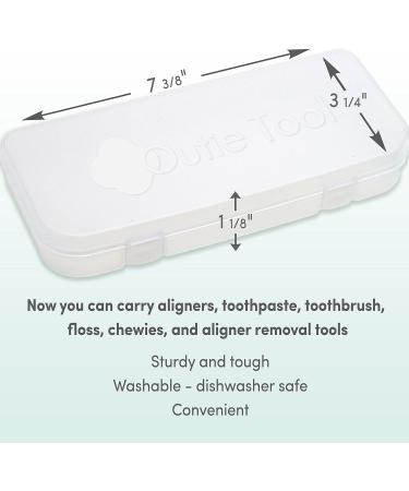 Outie Tool Aligner Total Care Case with Bamboo Toothbrush & 2 Removal Tools - Buy Online on GoSupps.com