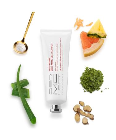 Dermelect Rapid Repair Daily Amino Gel Cleanser - Hydrating pH-Balanced Gentle Exfoliation Sulfate & Fragrance-Free Suitable for All Skin Types 4.0 oz - Buy Online on GoSupps.com