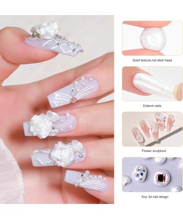  Gitekain Nail Art Kit 3D Sculpting Gel Nail Art Kit Manicure Carving Patterns Durable Solution Ideal for Beauty Lovers Creative Art Designs Multicolor - Buy Online on GoSupps.com