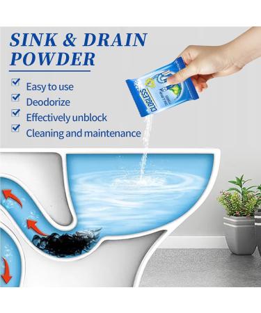 KOAHDE Pipe Dredging Agent Pipeline Dredging Agent Fast Foaming Cleaner Powder Sewer Toilet Dredge Powder Sewer Pipes Cleaning Dredge Agent Toilet Pipeline Dredge Powder Pipe Cleaning Powder 4PC - Buy Online on GoSupps.com