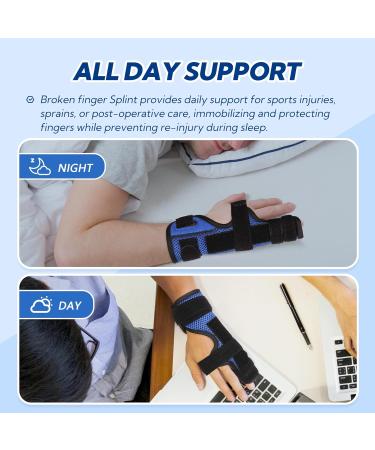 YiYame Little Finger Splint - Metal Support for Boxer's Fracture & Arthritis - Buy Online on GoSupps.com