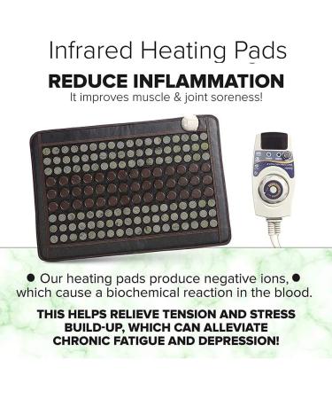 Infrared Heating Cushions | Jade Remote Pillows for Back Pain Relief - 53x97cm - Buy Online on GoSupps.com