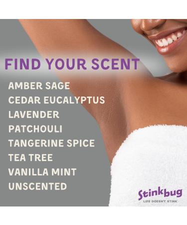 Stinkbug Naturals Organic Aluminum Free Deodorant Stick - Vanilla Mint & Coconut Oil - Paraben Free Sensitive Skin - Pack of 2 (2.1 oz each - Buy Online on GoSupps.com