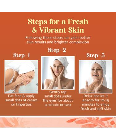 Envy Vitamin C & E Under Eye Cream | Brightening & Anti-Aging for Dark Circles & Puffiness | Korean Cruelty-Free Skin Care - 1.01 OZ - Buy Online on GoSupps.com