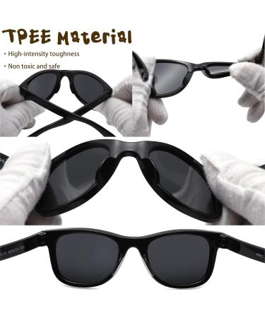 Pro Acme TPEE Polarized Baby Sunglasses | Pink Frame | Pink Mirrored Lens | Flexible & Durable Toddler Sunglasses - Buy Online on GoSupps.com