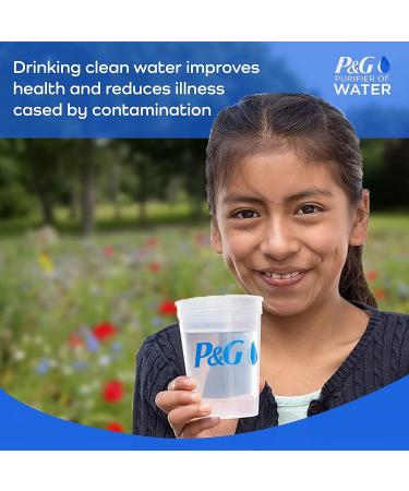 P&G Purifier of Water Portable Water Purifier Packets - Emergency Filter Powder Packs for Camping, Hiking, Backpacking, and Traveling (12 Pack) - Buy Online on GoSupps.com