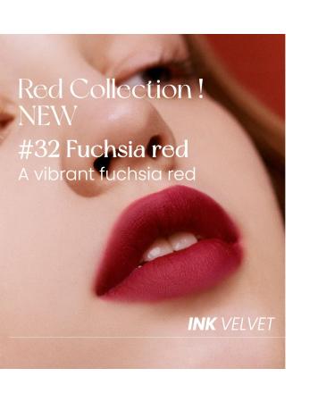 Peripera Ink the Velvet Lip Tint - Red Collection | High Pigment, Longwear, Weightless | Not Animal Tested, Gluten-Free, Paraben-Free - Buy Online on GoSupps.com