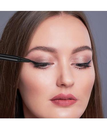 Waterproof Eyeliner Sweat-Resistant Eyeliner with No Irritation | Women Eye Makeup Accessories for Halloween Stage Performance Gathering Dating Traveling Rowces - Buy Online on GoSupps.com