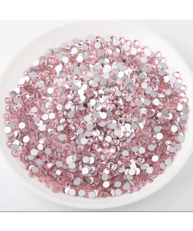 Beadsland 1440 Flat Back Rhinestones - Light Pink SS6 Nail Crystals for Nail Art | Perfect for DIY Crafts & Decorations - Buy Online on GoSupps.com