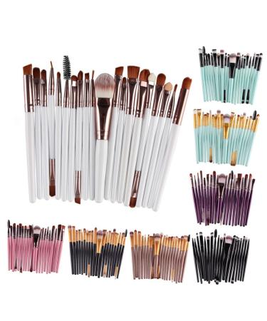 Didiseaon 20PC Soft Makeup Brush Set - Professional Beauty Tools for Eye Makeup Powder Application & Eyeshadow - Buy Online on GoSupps.com
