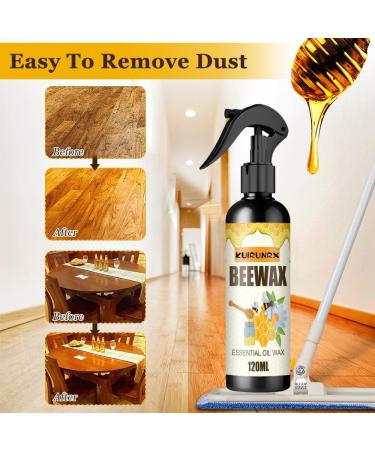 Natural Beeswax Spray Cleaner | Molecularized Furniture Wax for Cabinets & Floors - Buy Online on GoSupps.com