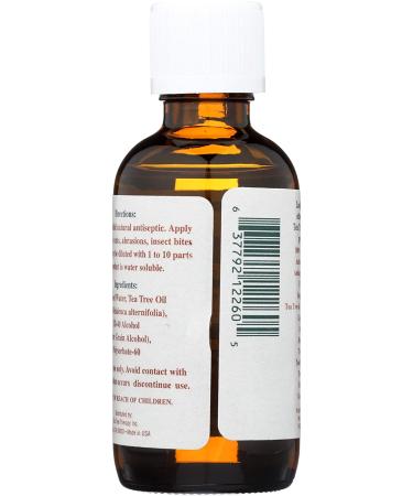 Tea Tree Therapy Oil - 2 fl oz (60 ml) | Pure Tea Tree Oil for Skincare & Wellness - Buy Online on GoSupps.com