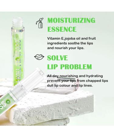 Kiwi Lip Protection Lip Balm Lip Oil No-Sticky Hydrating Lip Protection Anti-Drying Natural Lip Care All Day Moisturizing Care Lip Repair Lip Plumper Gloss - Buy Online on GoSupps.com