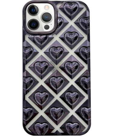Valrion iPhone 14 Pro Max Shell - Cute 3D Bladder Heart Cover Glittery Love Shape Slim & Shockproof TPU Case for Women & Girls - Buy Online on GoSupps.com