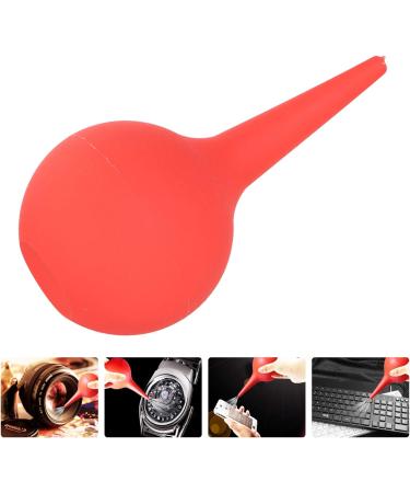 DOITOOL Ear Syringe Hand Bulb - 90ml Red Rubber Squeeze Bulb for Ear Cleaning - Adults, Kids, Pets - Ear Wax Removal Tool - Buy Online on GoSupps.com