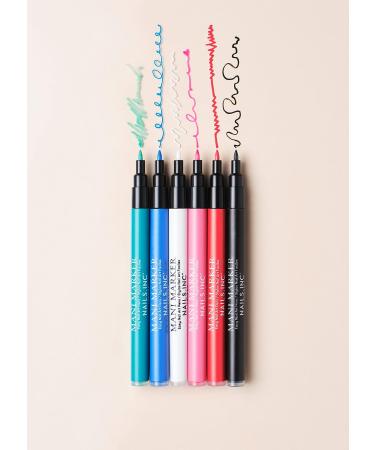 Sea Blue Mani Marker Nail Art Pen by Nails.INC - Professional Nail Design Tool - Buy Online on GoSupps.com
