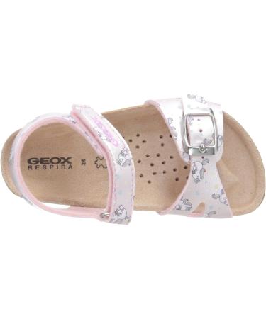 Geox Baby Girl's B Sandal Chalki 3.5 UK - Light Pink Fuchsia | Shop Now - Buy Online on GoSupps.com