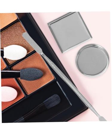  Healeved Healeved Elegant Storage - 31 Round and Square Metal Trays for Mixing Blush Eyeshadow and Lipstick (Australia) - Buy Online on GoSupps.com