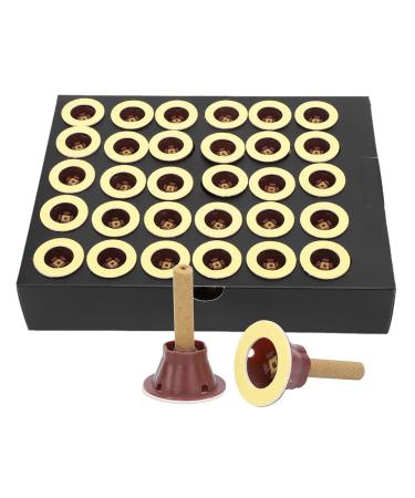 Moxa Sticks 60pcs Self-Adhesive Moxa Sticks Cone Moxibustion Stick Wormwood Mugwort Sticks For Moxibustion