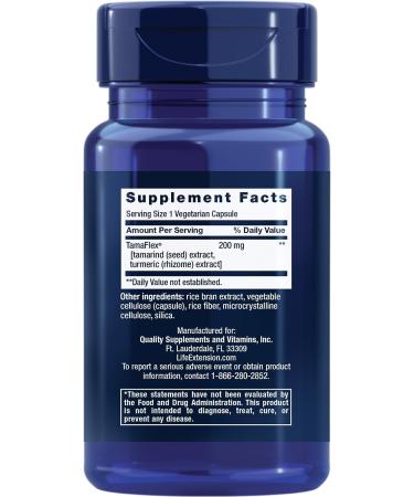 Life Extension Tamaflex Joint Mobility Supplement - 60 Capsules | Knee Flexibility & Inflammation Support | Gluten-Free, Non-GMO, Vegetarian - Buy Online on GoSupps.com
