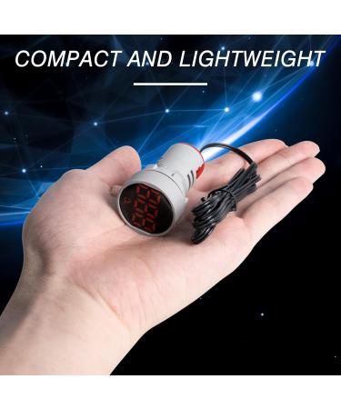 Buy FBBULES LED Digital Thermometer with Waterproof Probe - AC60-380V Temperature Meter for Aquarium | -20 to +199 | 1 PC Red - Buy Online on GoSupps.com
