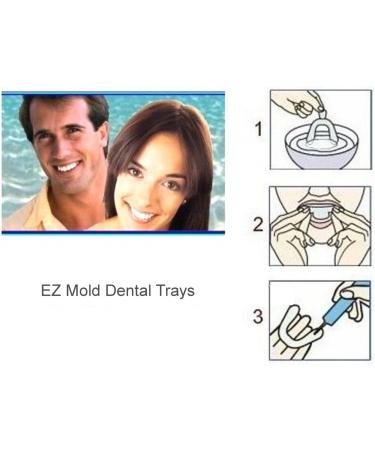Professional Teeth Whitening Kit - 22% Carbamide Peroxide Gel, 40ml Gel Dispensers, 2 Dental Trays - Buy Online on GoSupps.com