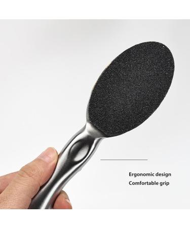 ZJchao Foot File Callus Remover Scrubber Foot Scrubber Pedicure Kit to Remove Hard Skin for Wet and Dry Feet Stainless Steel Dead Skin Scraper Double Sided Foot Rasp Pedicure Tool - Buy Online on GoSupps.com
