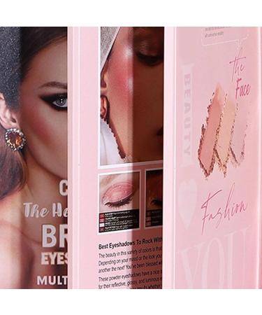 Palette de Maquillage Livret de Voyage - Palette Visage Feminine | Fards Paupi res Portable | Pour tudiantes Voyageuses D butantes Amatrices Beaut Mari es - Buy Online on GoSupps.com